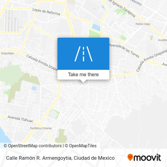 Mapa de Calle Ramón R. Armengoytia