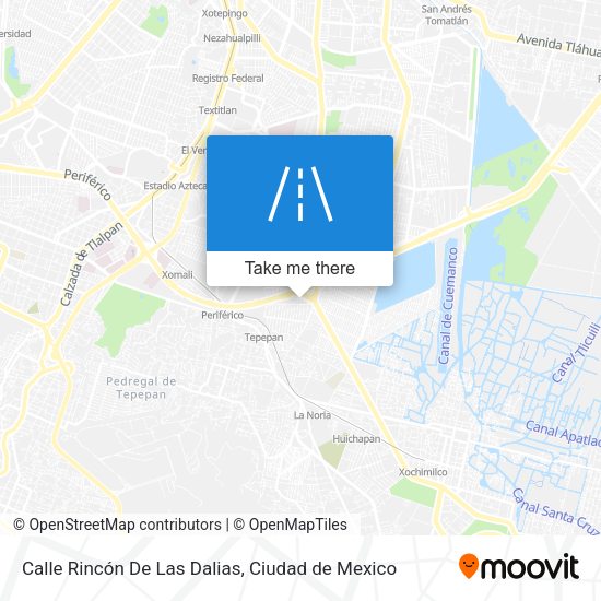 Calle Rincón De Las Dalias map