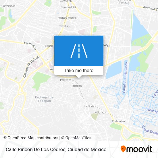 Calle Rincón De Los Cedros map