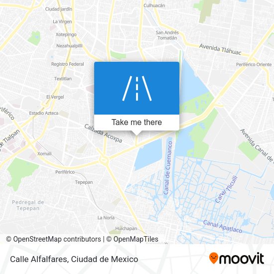 Calle Alfalfares map