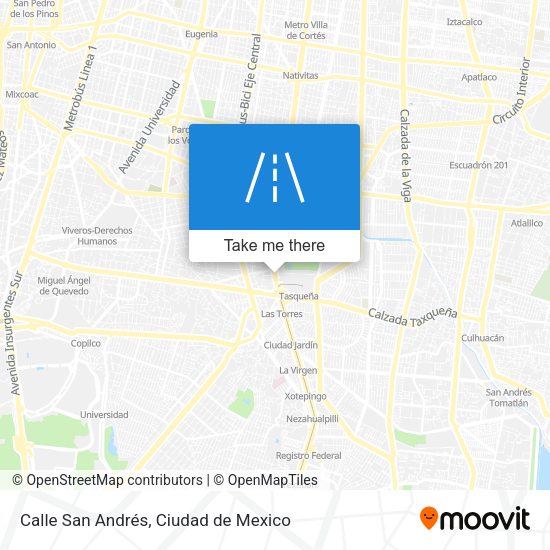 Mapa de Calle San Andrés