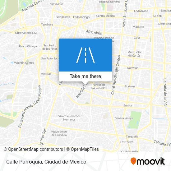 Calle Parroquia map