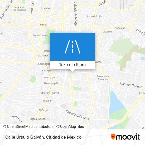 Calle Úrsulo Galván map