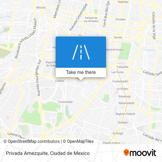 Privada Amezquite map