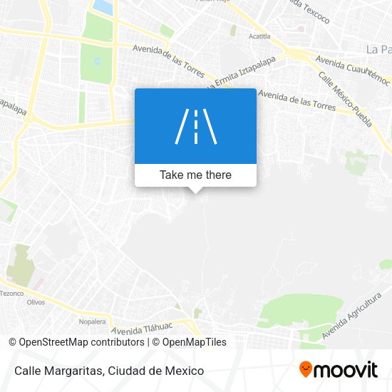 Mapa de Calle Margaritas