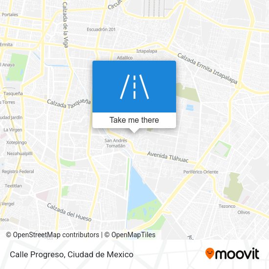 Calle Progreso map