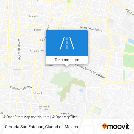 Mapa de Cerrada San Esteban