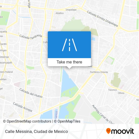Calle Messina map