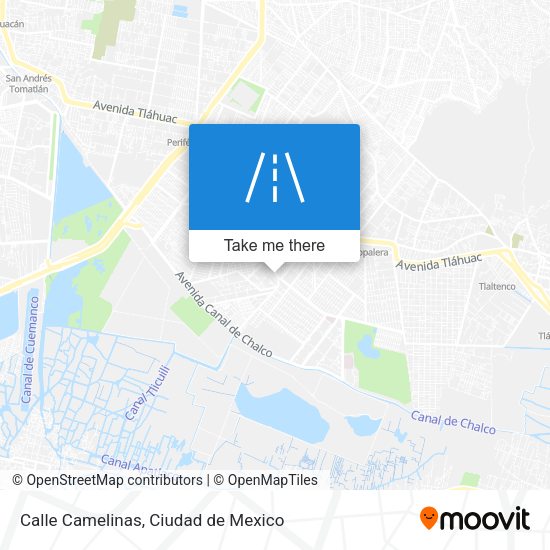 Calle Camelinas map