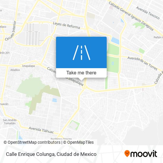 Calle Enrique Colunga map