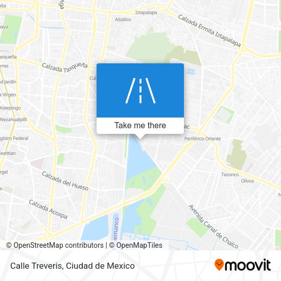 Calle Treveris map