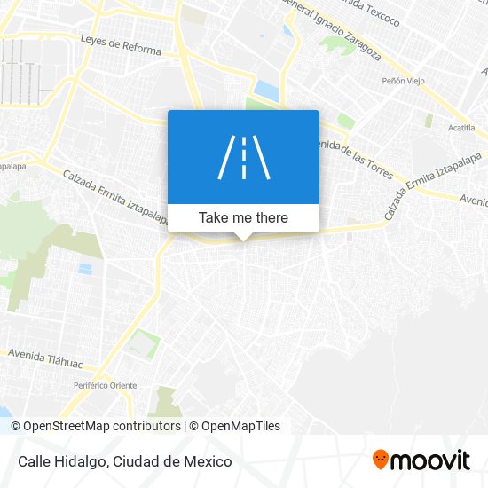 Mapa de Calle Hidalgo