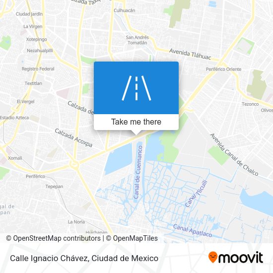 Calle Ignacio Chávez map