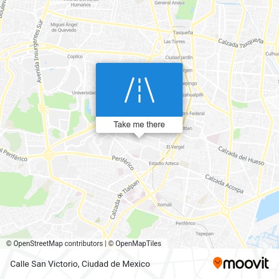 Calle San Victorio map