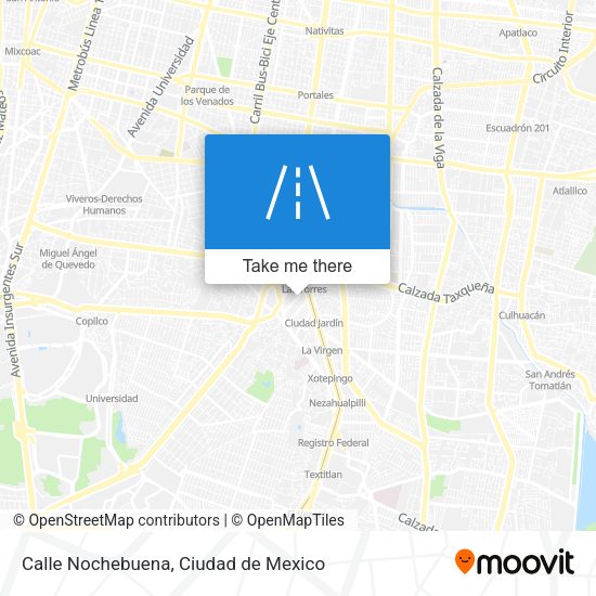 Calle Nochebuena map