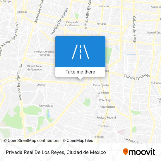 Privada Real De Los Reyes map