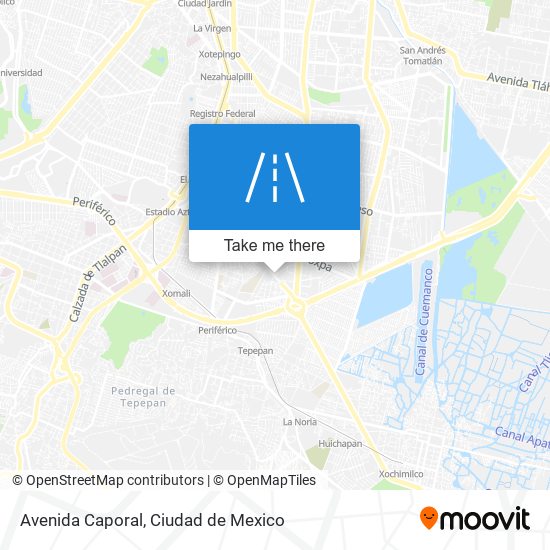 Mapa de Avenida Caporal