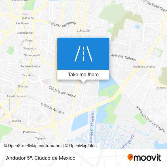 Mapa de Andador 5º