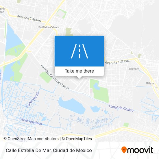 Calle Estrella De Mar map