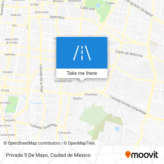 Mapa de Privada 5 De Mayo
