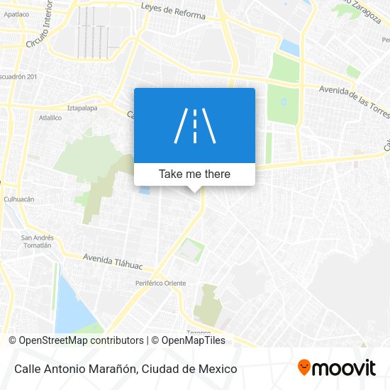 Calle Antonio Marañón map