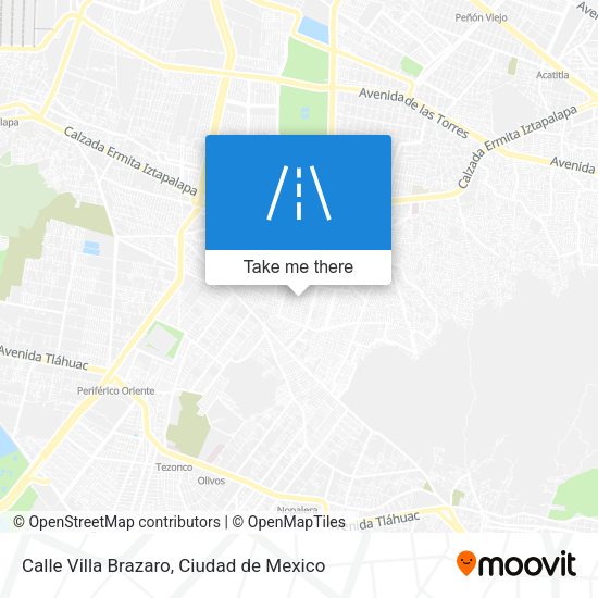 Calle Villa Brazaro map
