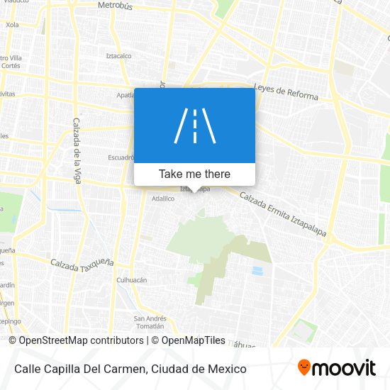 Calle Capilla Del Carmen map