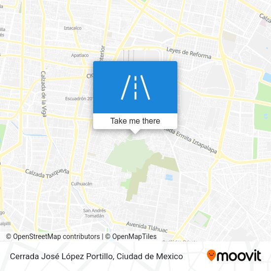 Cerrada José López Portillo map