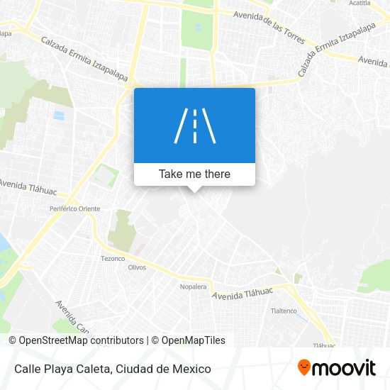 Calle Playa Caleta map