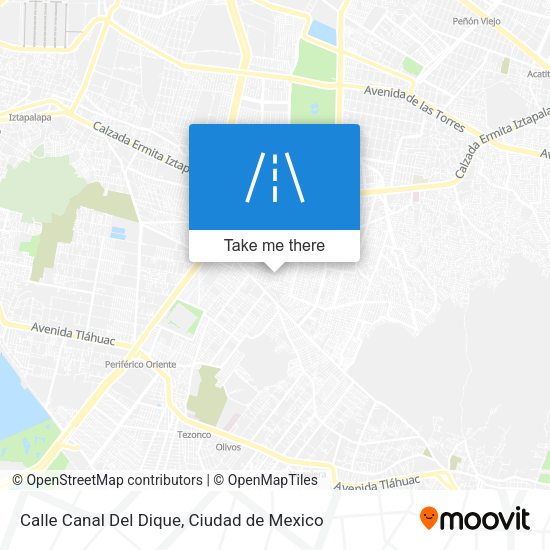 Calle Canal Del Dique map