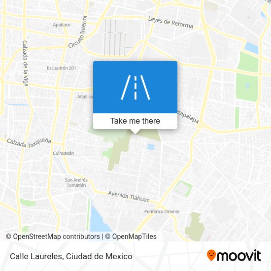 Calle Laureles map