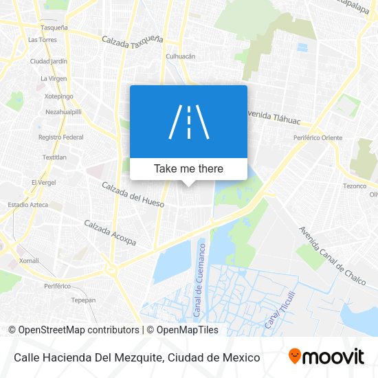 Mapa de Calle Hacienda Del Mezquite