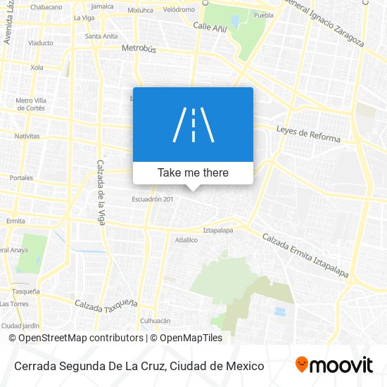 Cerrada Segunda De La Cruz map