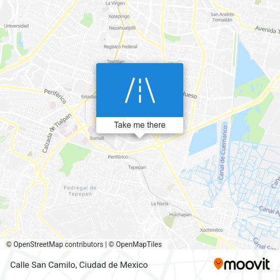 Mapa de Calle San Camilo
