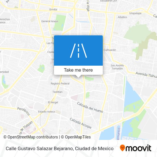 Mapa de Calle Gustavo Salazar Bejarano