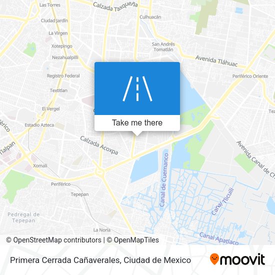 Mapa de Primera Cerrada Cañaverales