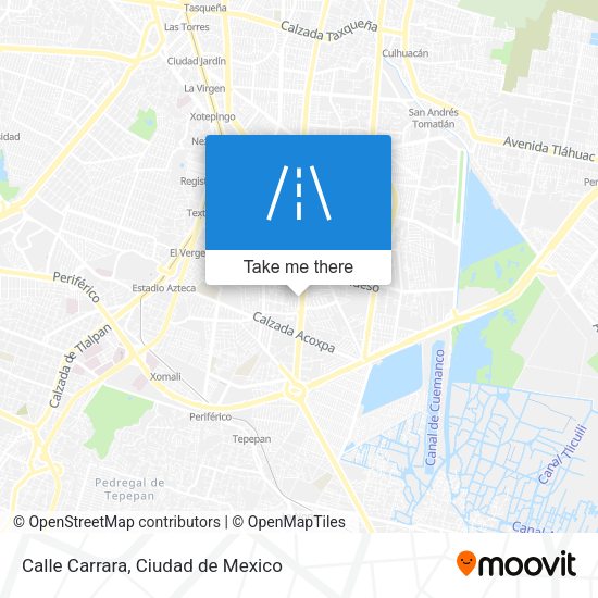 Calle Carrara map
