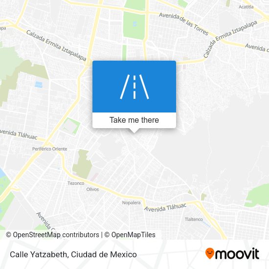 Mapa de Calle Yatzabeth