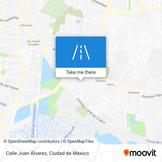 Calle Juan Álvarez map