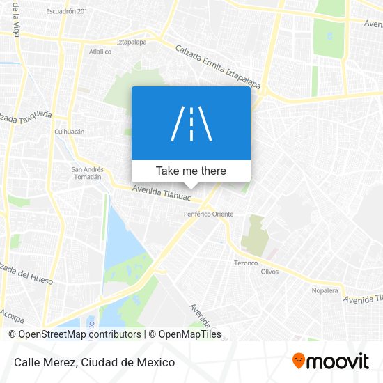 Mapa de Calle Merez