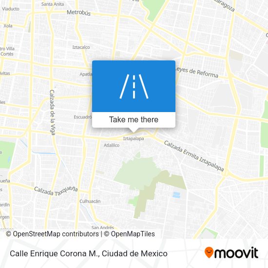 Calle Enrique Corona M. map