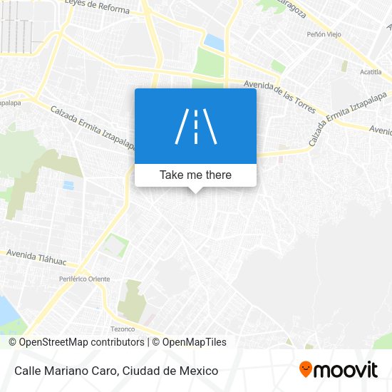 Calle Mariano Caro map