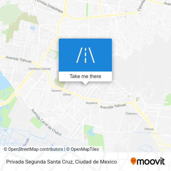 Privada Segunda Santa Cruz map