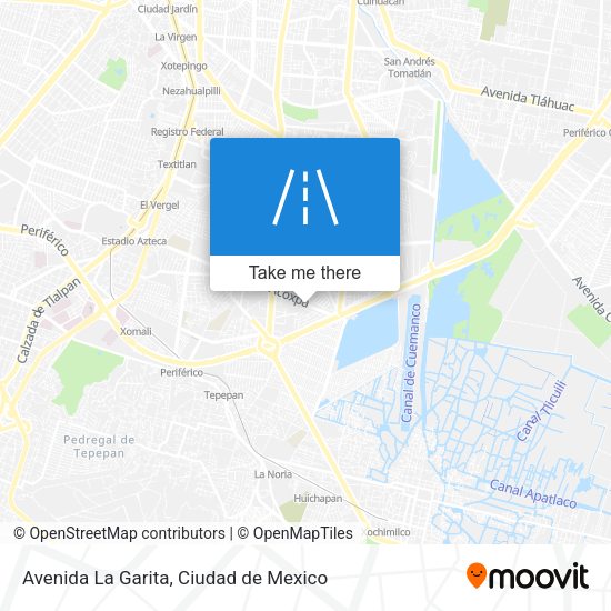 Mapa de Avenida La Garita