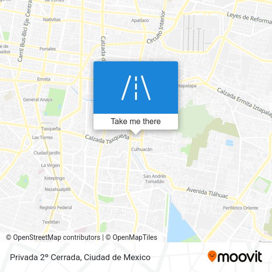 Privada 2º Cerrada map