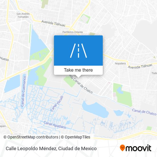 Calle Leopoldo Méndez map