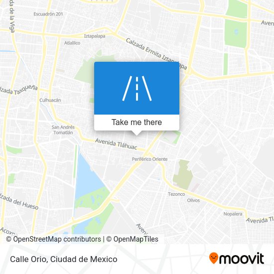Mapa de Calle Orio