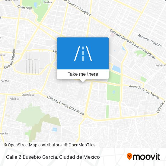 Mapa de Calle 2 Eusebio García