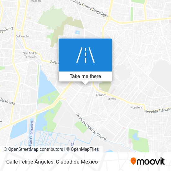 Calle Felipe Ángeles map