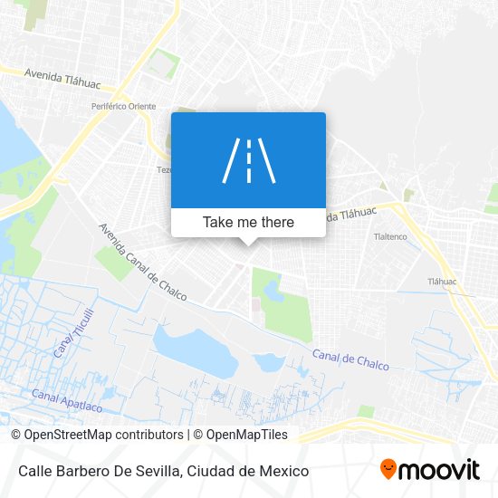 Calle Barbero De Sevilla map